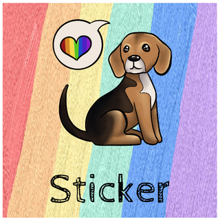 sticker -Bailey pride