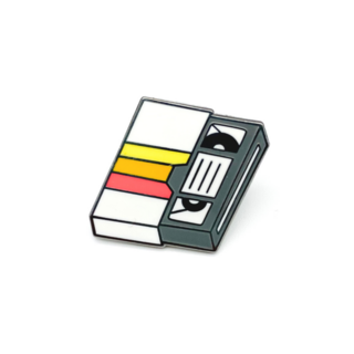 VHS Enamel Pin