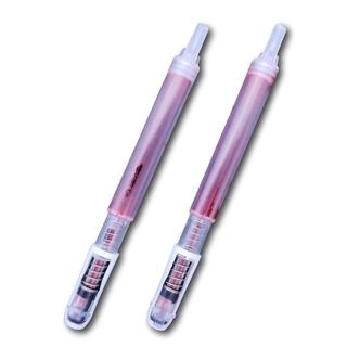 Marksmith Fine RED Permanent Cartridge Refill 2 Pack - RED