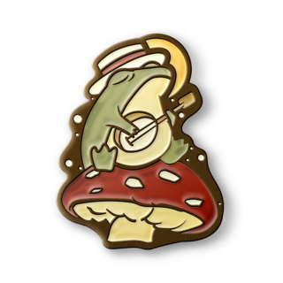 No Thoughts, Only Marsh Core Pin