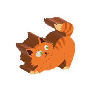 My Shelfie - The Dice Game: Cat First Player token