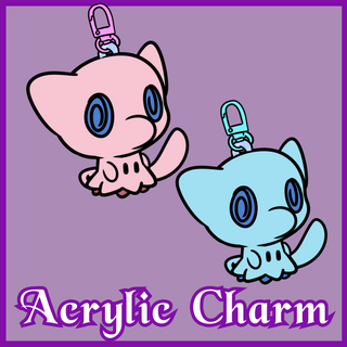 Mewkyu Acrylic Charm