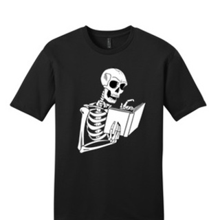 Reading Skeleton T-shirt (sale)