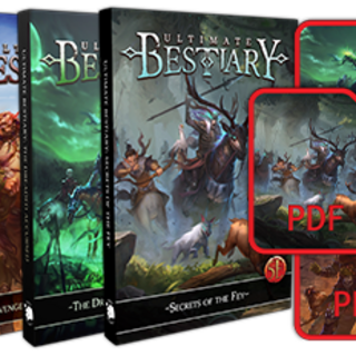 Ultimate Bestiary: Hardcover Collection + PDFs