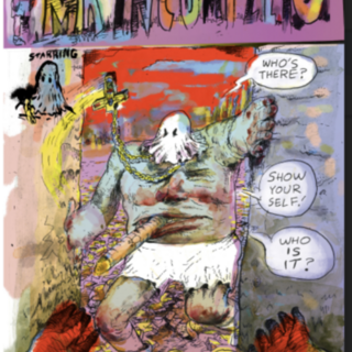 "Mr. Incompleto" comic signed by Josh Bayer