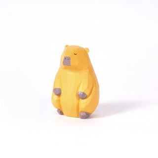 Piri Piri Carved Wooden Capybara