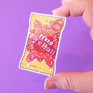 Fibro Fireballs Sticker