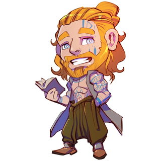 Sticker: Baldur Chibi