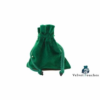 Velvet Pouch - Green