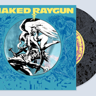 Naked Raygun "Broken Things" Etched 7" (BLACK VINYL) + Comic Book
