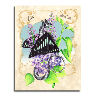 Enchanted Blossoms Cover 8.5 x 11 Print