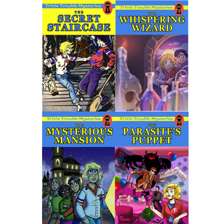 The Crimebusters #1-4 - Trixie's Mysteries variant set