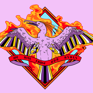 WRFOA Nonbinary Pride Sticker