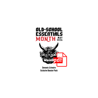 Old-School Essentials Demonic Grimoire - Monster Deck Foil Booster Pack (PDF)