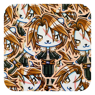 Final Fantasy Squall Waterproof Glossy Sticker