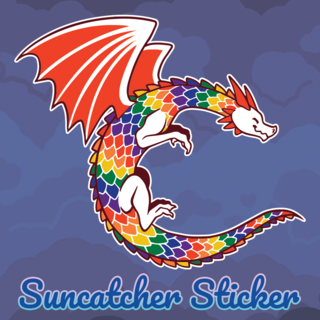 Pride Drake Sun Catcher Dragon
