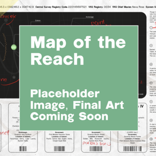 The Galactic Reach Map - Print