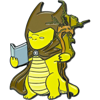 Pin - Yuki the Yellow Kobold Warlock