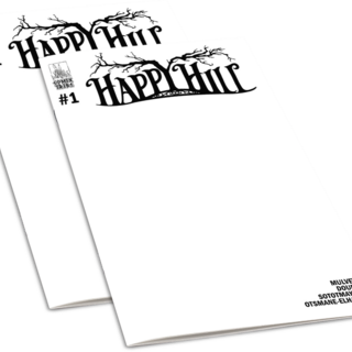 Happy Hill #1C Blank Sketch Cover 2-Pack