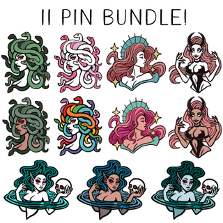 All 11 main pins for $95!