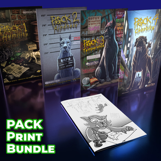 "PACK" #1-4 Bundle - Print