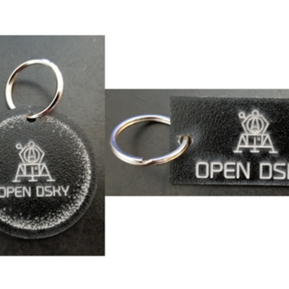 Open DSKY Keychain