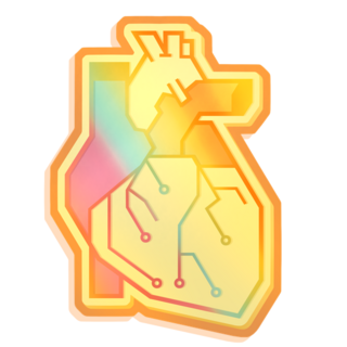 Transistor Selective Holo Sticker