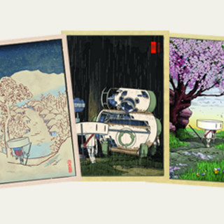 System Error Set of 3 ITTO Postcards