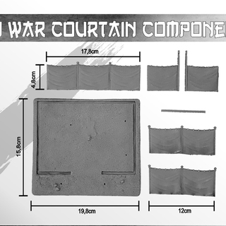 Resin Courtain Components