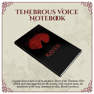 Tenebrous Voice notebook