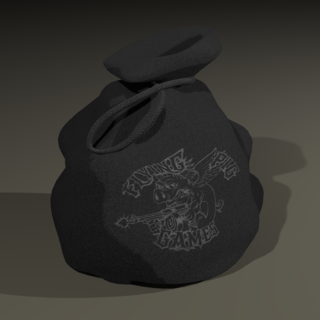 Embroidered Velvet Bag