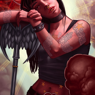 11" x 17" Issue 13 Devil Erica Willey Print