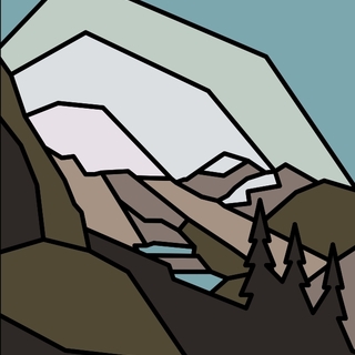 Cascade Mountains Pin