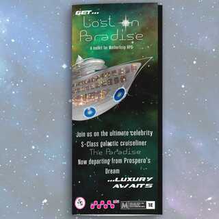 stand\DELIVER: Lost on Paradise Pamphlet (Physical Pamphlet)