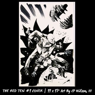 ORIGINAL ART - THE RED TEN #1 COVER