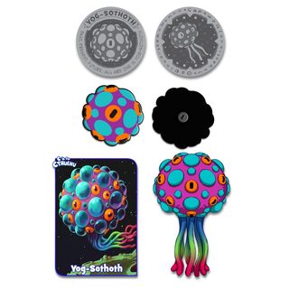Yog-Sothoth Lover Collector's Bundle (Coin, Pin, Metal Card & Magnet)