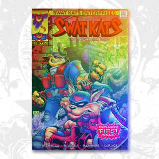 LAST 48H EXCLUSIVE FOIL - Swat Kats #1 Cover By Ryan G. Browne