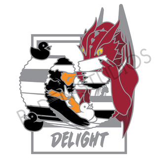 Con Adventurers 2 "Delight" Hard Enamel Pin