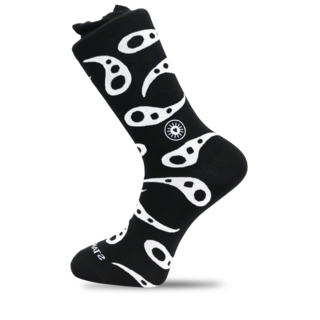 Solar Paisley Black Socks