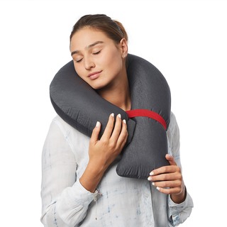 candy cane travel pillow