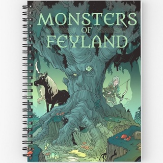Monsters of Feyland notebook
