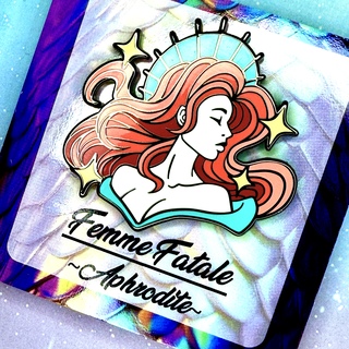 Aphrodite 2" pin