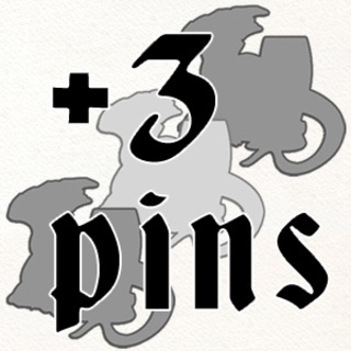 Three pins - Pre Order