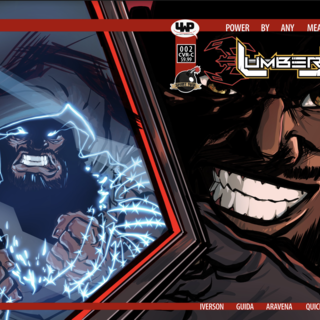 LumberJax #2 C Cover (Michael Watson-Chat and Draw Edition)