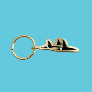 Orca Pod Keychain