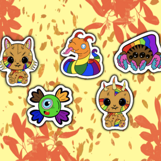 STICKER PACK 5PCS