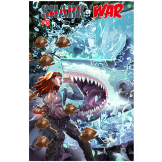 Shark of War #5 JC Grande SOW Cover