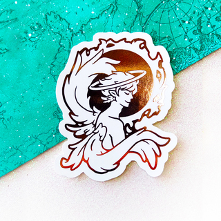 "Angel of the Sun" Sticker