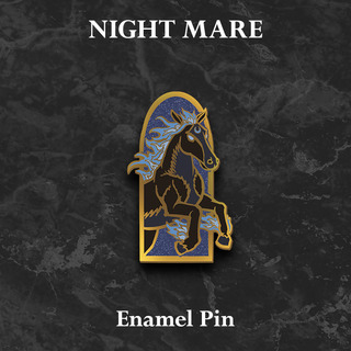 Night Mare - 2 inch Enamel Pin