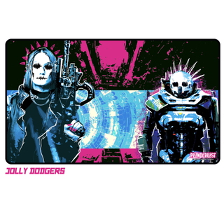 Jolly Dodgers Stitched Edge Premium Playmat